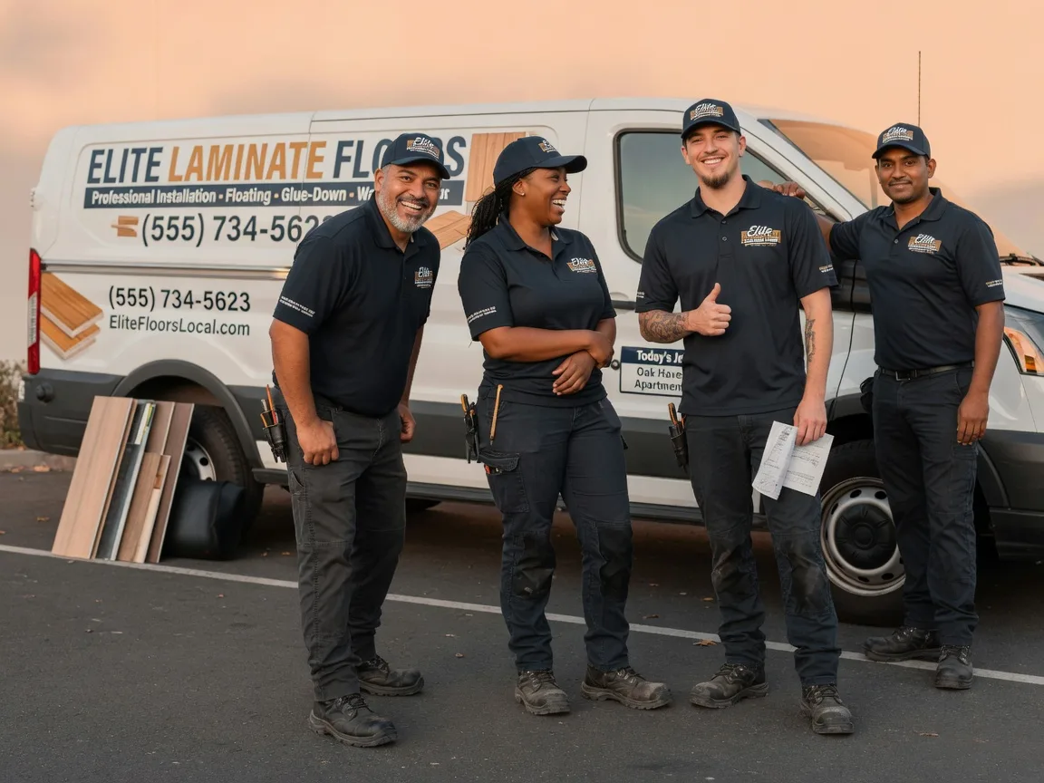 Laminate flooring installation company in Pompeii, MI